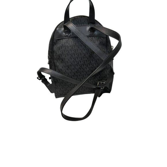 Michael Kors Signature Rhea Zip Medium Backpack - Black main image 6